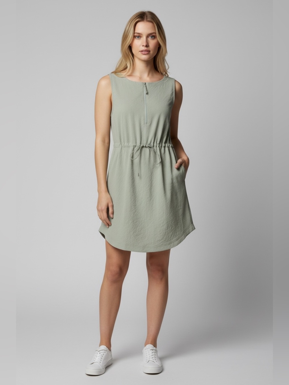 Columbia Women's XL Sucker for Summer Dress Sleeveless Lightweight In Safari NWT